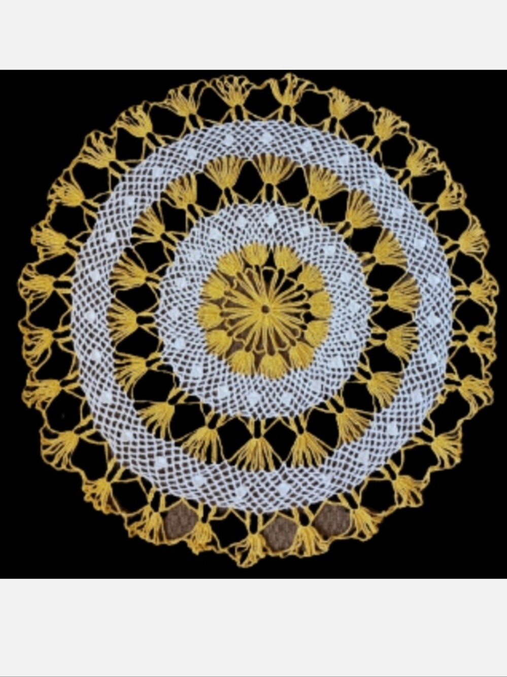 Vintage Handmade Round Doily